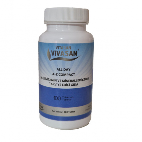 A-Z Kompakt Multivitamin - 100 Tablet